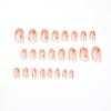 Star & Moon Press-On Nail Art Stickers with Short False Fingernail Tips