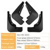 Kia Niro HEV 2023-2024 Mud Flaps: Cross-Border Tire Guards