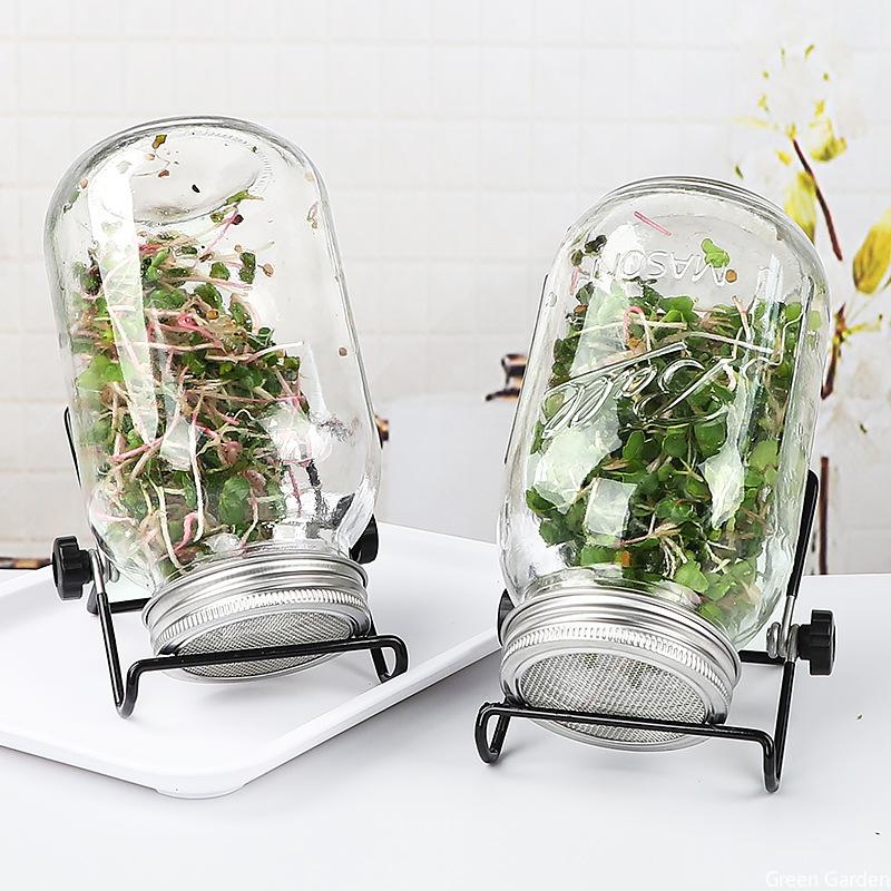 Sada nádob na naklíčení semen 1ks Poklice na pěstování klíčků Hydroponický květináč na klíčení zeleniny Fazole na setí pro domácnost se širokým hrdlem