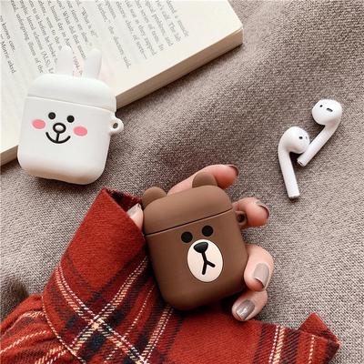 Silicone Protection Case for Airpods 1 2 Cartoon Wireless Bluetooth Headset Shockproof Protective for Airpods Case