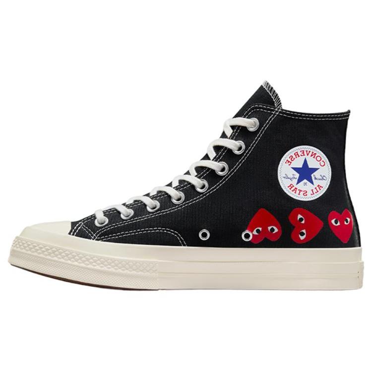 

Новые Chuck 70 Comme Des Garçons Play X Converse High Multi Heart Black A08147C 44