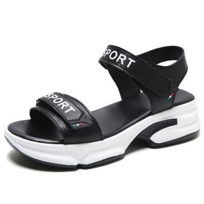 Fashion Sports Sandals Summer New Open Toe Heightened Platform Sandals Women's Beach Shoes Athleisure Sandals