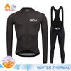 Winter Cycling Clothing 2026 Men's Long Sleeves Cycling Jersey Set Winter Thermal Fleece Road Bike Cycling Clothing
