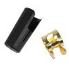 Saxophone Mouthpiece Cap Double Screw Gold Ligature Cap Clip Fastener Alto Sax Accessories