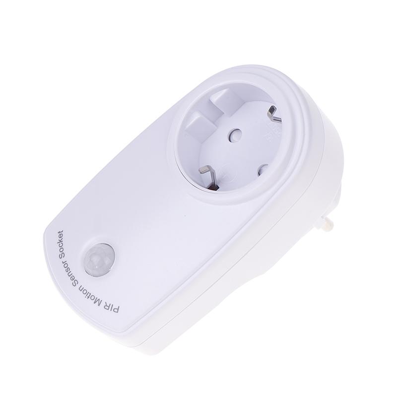 Automatic Induction Pir Infrared Sensor Socket Night Lamp Holder 120-230V 120Degree Degree Wide Angle Automatic Induction Eu Us