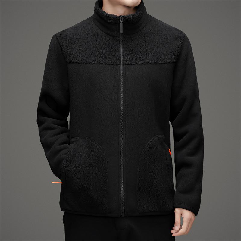 

Осень и Зима Деловой и Повседневный Корейский Мужской Жакет Флисовый Жакет Молодежный Флисовый Жакет 4XL