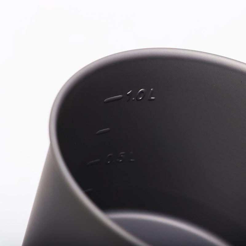 Outdoor NonStick Camping Cookware with Lid Outdoor Cooking Pots Portable Cooking Utensils for Outdoor Camping Picnic