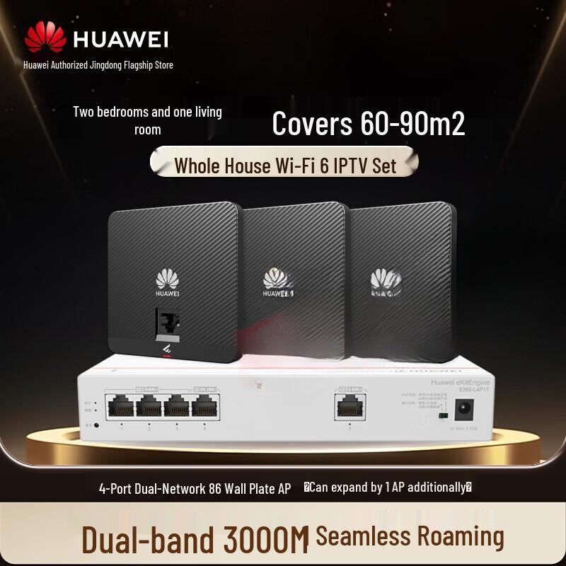 Huawei Whole Home WiFi 6 Mesh System (AP162E Series) (CN Version)