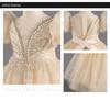 High-End Girls' Princess Wedding or Birthday Dress with Sequins