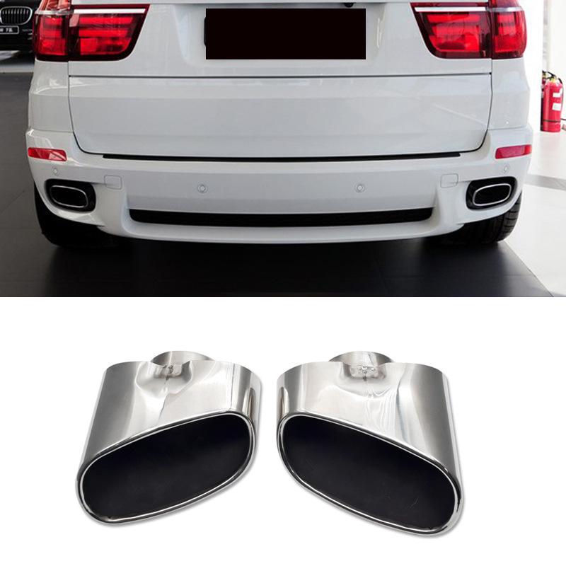 Compatible with BMW X5 Models (07-21) Tailpipe Modification - M Large Opening Decorative Exhaust Tip