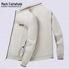 Mark Fairwhale Men's Stand Collar Casual Jacket