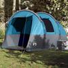 Camping Tent - vidaXL - Tunnel 4 People - Waterproof - E-port - Good Ventilation