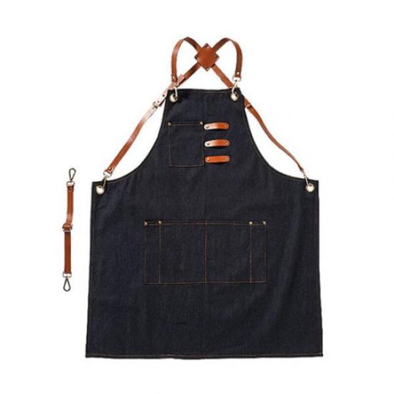 

Cafeteria Stylish Canvas Apron Black 1 Piece
