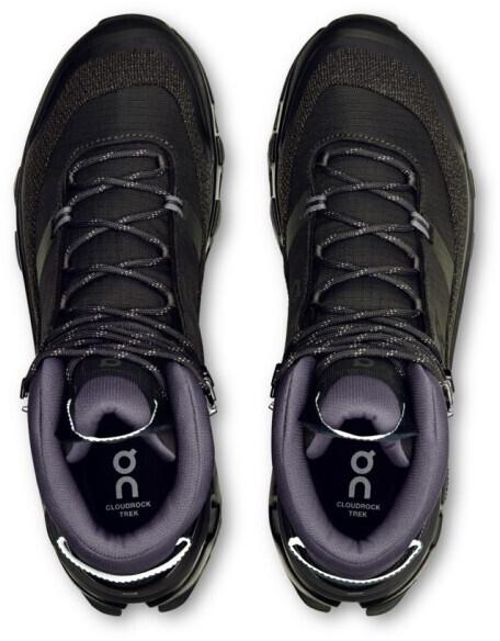 Hiking Shoes On Cloudrock Trek WP Wanderschuhe Schwarz