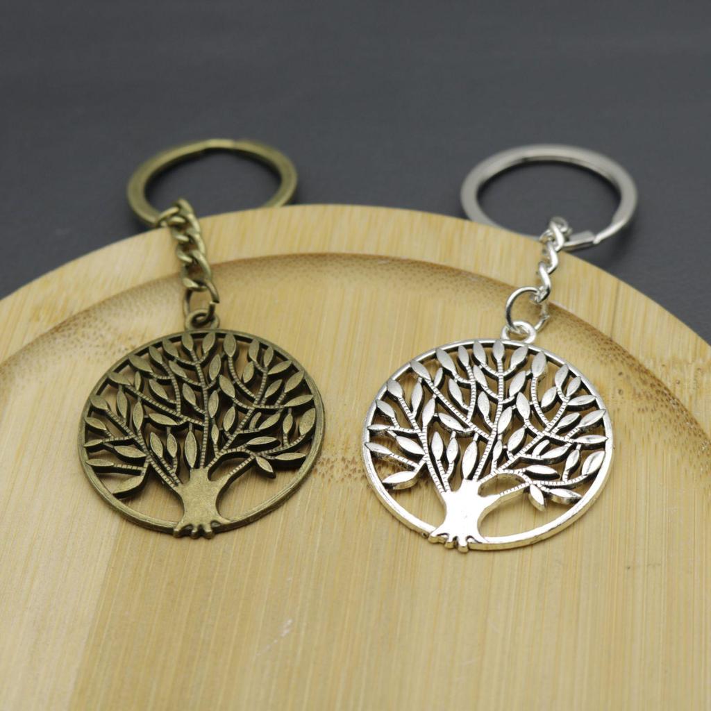 Tree of Life Keychain Pendant - Simple Design
