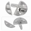 316 Stainless Steel Marine Cabinet Lock Round Shape Boat Hardware Accessories  Nautical Use
