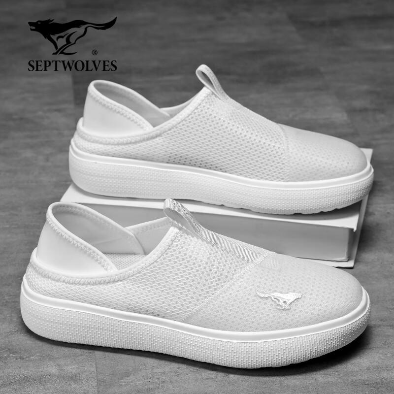 

Septwolves Men s Slip-On Breathable Mesh Walking Shoes 39