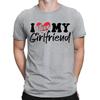 I Love My Girlfriend Funny Boyfriend Valentines Gift Novelty Mens T-Shirts#ILD15
