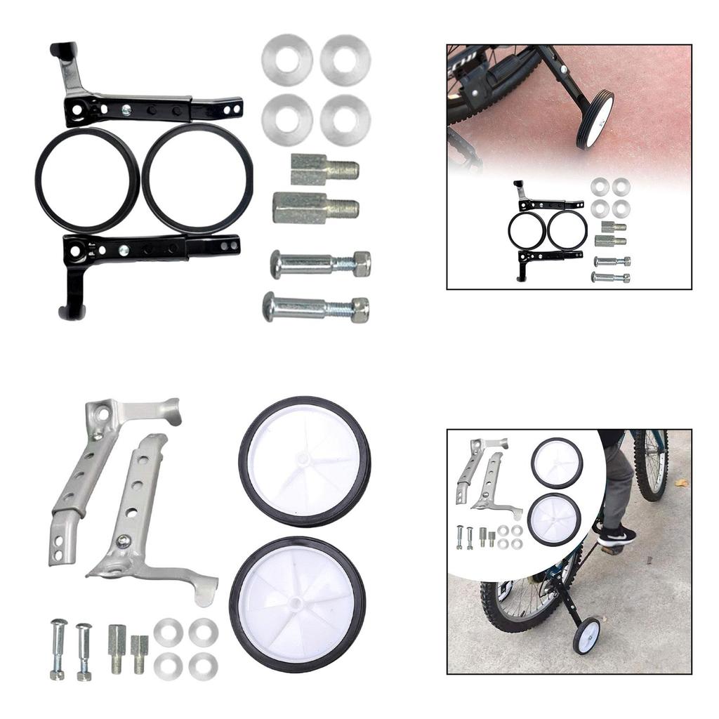 Children Mountain Bike Training Wheel for Beginner Bike Accessories Sturdy Easy Installation Bike Stabilizers for Cycling Riding
