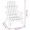 VidaXL Ensemble de Salon de Jardin 5 pcs, Mobilier d'Extérieur avec Table, Ensemble de Meubles de Terrasse Patio, Bois 3185518