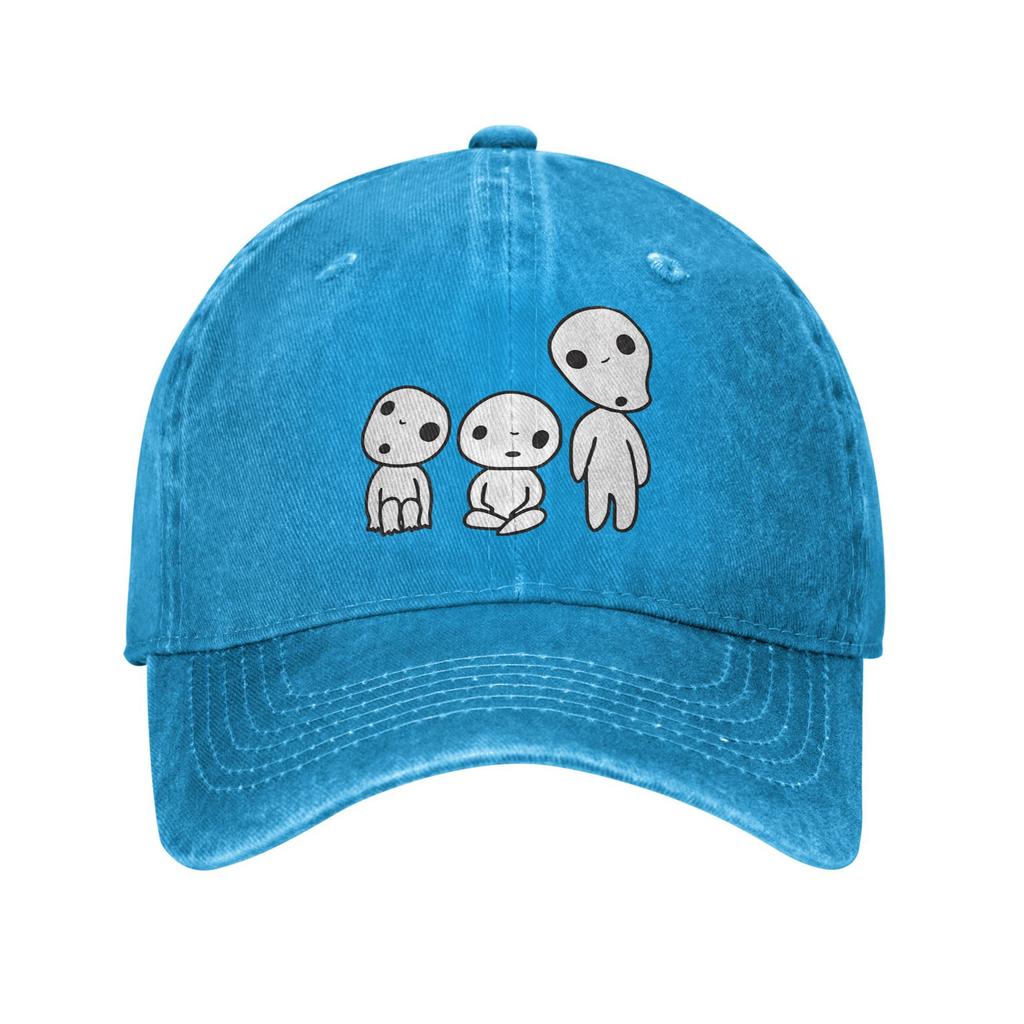 Kodama Princess Mononoke Baseball Cap Outfits for Unisex Women Adjustable Trucker Hats