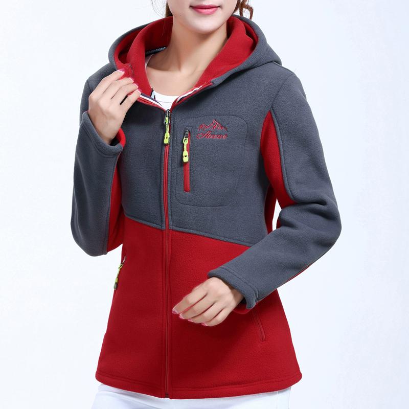 Spring Autumn Women Hoodies Casual Female Jackets Hooded Warm Zipper Coat Woman Sweatshirt