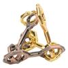 Tetrametric Brainteaser Toy 3D Unlock Metal Alloy Puzzles Brain Games Toy for Adults Children