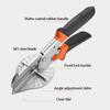 Angle Shear 45-135 Degree Miter Cutter Hand Shear Mitre Scissor Siding Wire Duct Cutter PVC PE Plastic Pipe Hose Scissors Cut