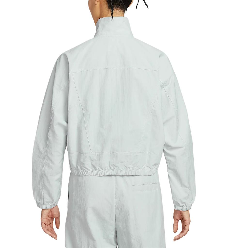 New Nike Sportswear Jacket Women's Light Silver White HJ1000-034