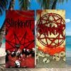 Rock Band S-Slipknot Towel Beach Towel Travel Lightweight Skin Friendly for Pool Beach Camping Cruise Summer
