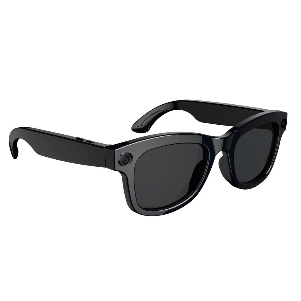 Occhiali Bluetooth con Fotocamera HD da 800W: Traduzione AI, Identificazione Oggetti, Registrazione Foto e Video.