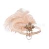 S popular European and American headband peacock feather headband bachelor dance banquet fringed rhinestone headdress