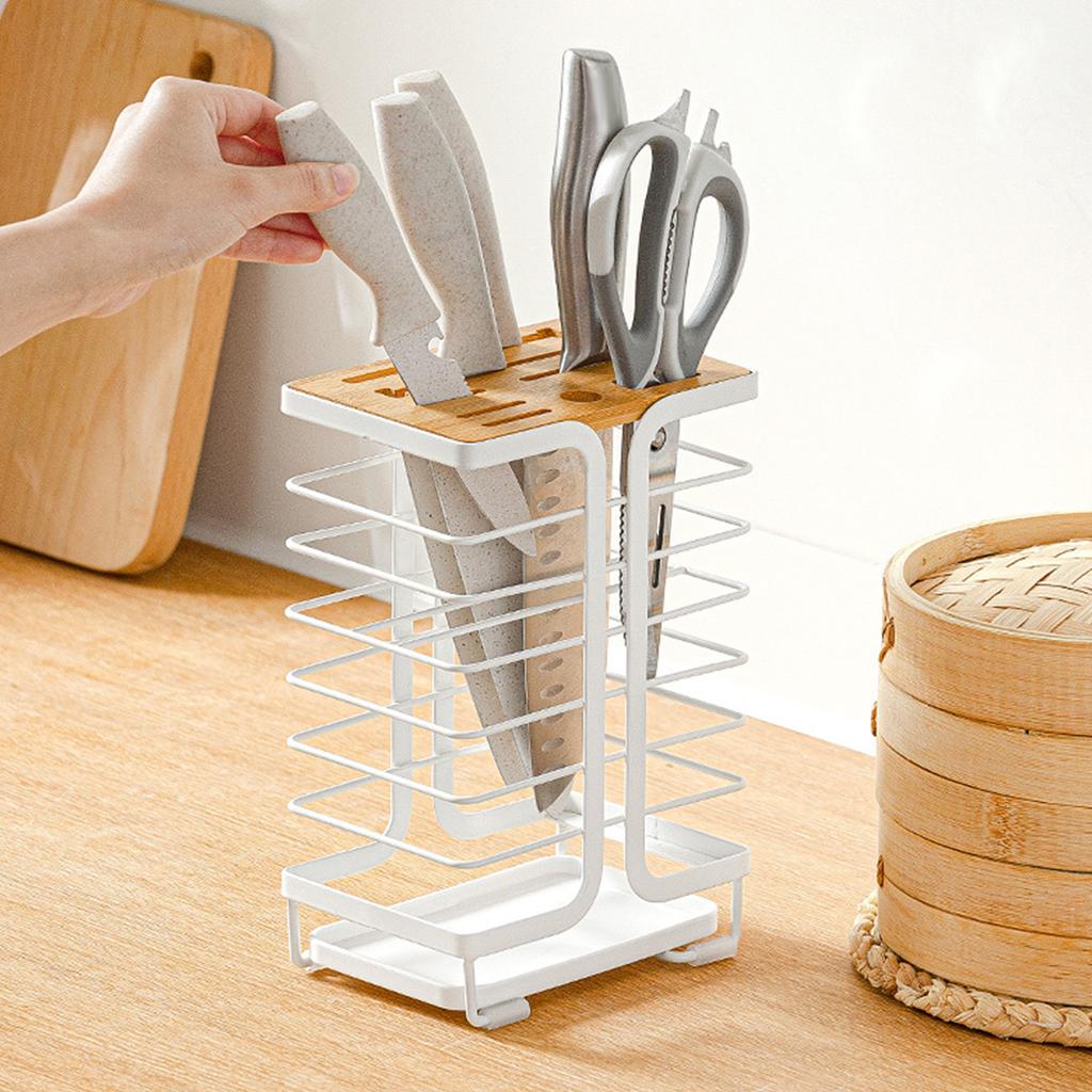 Kitchen Knife Storage Rest Simple Multifunctional Decorative Home Kitchen Knife Rack Holder