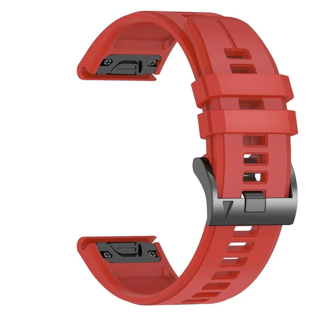 22 26mm QuickFit Watch Band for Garmin Fenix 8pro E 7 7X 6X 6 Pro 5 5X Plus Silicone Strap Enduro 3/Tactix 8/Quatix 8 Wriststrap