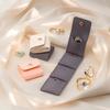 Bolsa Minimalista Portátil Compartimentada para Joyería - Bolsita para Guardar Anillos, Organizador de Pendientes y Joyería