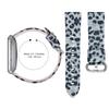 Leopard Texture Genuine Cowhide Leather Watch Band Strap Replacement for Fitbit Versa/Versa 2/Versa Lite/Versa SE