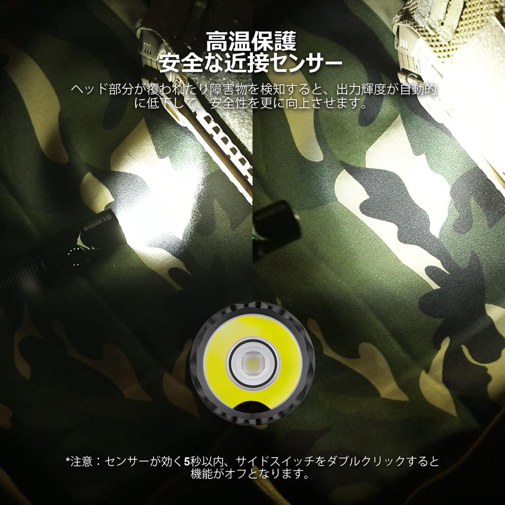 OLIGHT WARRIOR 3S 2300 Powerful LED Tactical Work Light for Outdoor PSE IPX8 High Shockproof Flashlight, Lumens, Flashlight, Use, Certified,