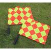 1PCS Soccer Referee Flag Fair Play Sports Match Football Linesman Flags Referee Equipment Linesman Flag Soccer