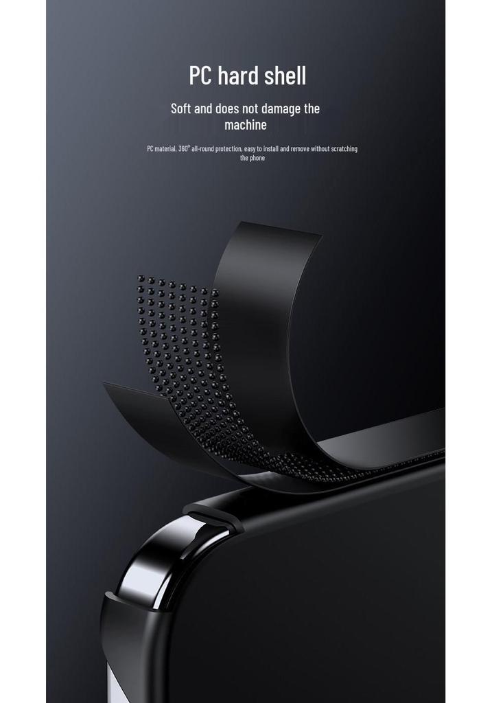 HONOR 500/500Pro Ultra-Thin Magnetic Phone Case with New Metal Paint Borderless Design