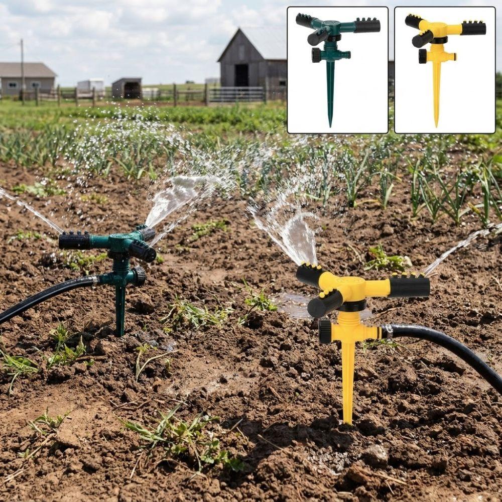 Corrosion Resistant 360° Rotating Sprinkler Ground Insert Watering Nozzle Landscaping