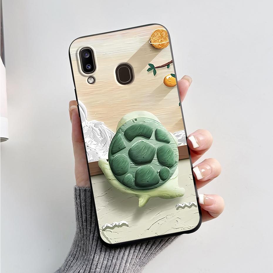 Case For Samsung Galaxy A20 A20e A20s Case Stylish Painted Soft TPU Phone Case For Samsung A20 A 20 20s 20e A205 A202 A207 Cover