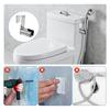 Stainless Steel Bathroom Shower Holder Universal Mount for Handheld Sprayers and Bidet Installation