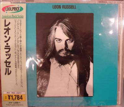 CD LEON RUSSELL Leon Russell TOCP3489 Capitol Records 1998 Japão ObiRock Usado