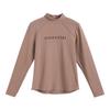 Tricou cu mânecă lungă Dralon pentru femei pentru toamnă și iarnă - Slim-fit cu gât semi-înalt versatil top de interior