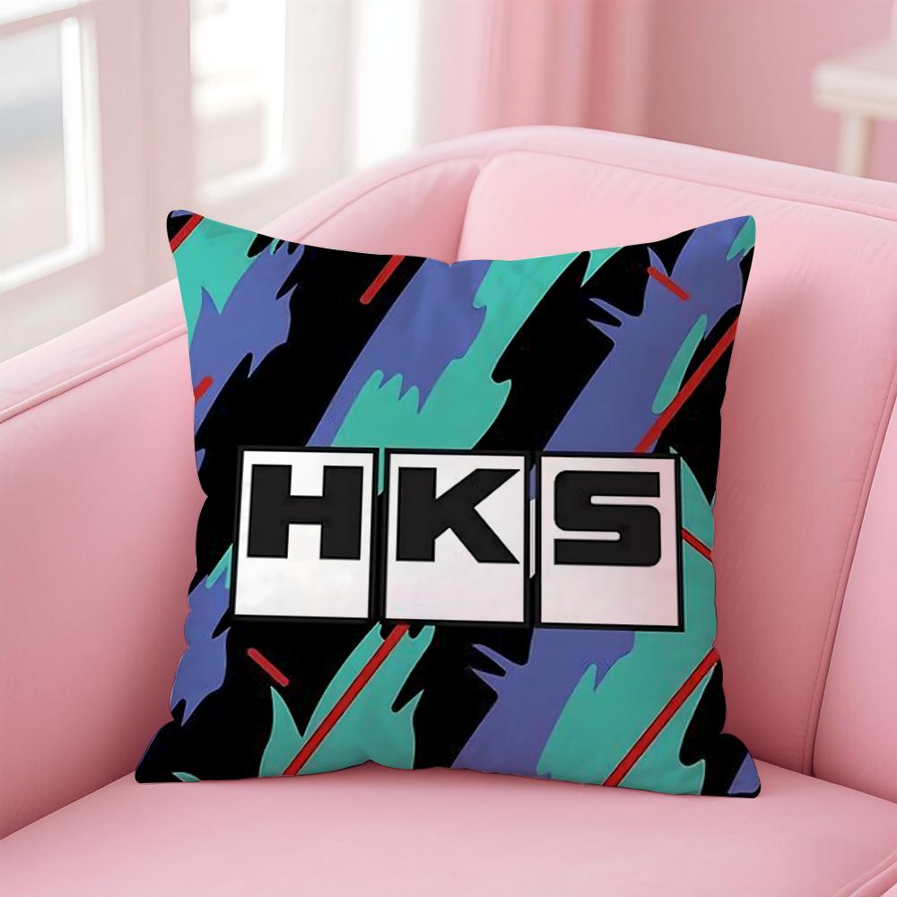 Fashion Performance Japanese Auto Brand HHKS Cushion Cover Pillow Case Soft Skin Friendly Fabric  Concealed Zipper
