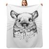Chinchilla meine Liebe Kuscheldecke Leichte Gemütliche Decke für Bett Sofa