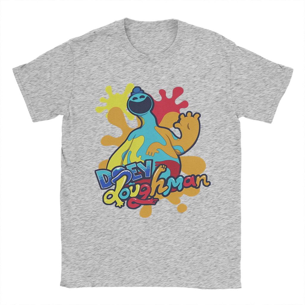 Doey Doughman T Shirt Poppys Popular T Shirts Short-Sleeved Vintage Tshirt Beach Pure Cotton Round Neck Oversized Top Tees