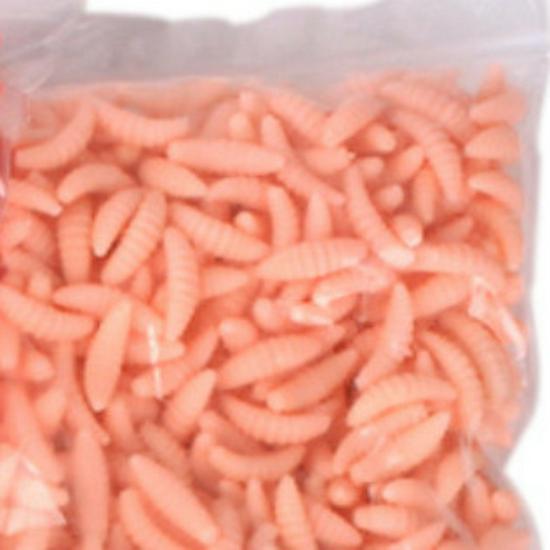 50 Luminous Bionic Soft Baits: Mealworms, Maggots & Earthworms, Fishy Musk Scent
