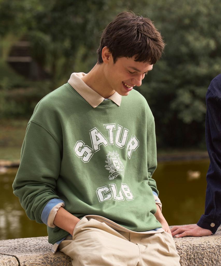 Seteo Crest Symbol Sweatshirt Green
