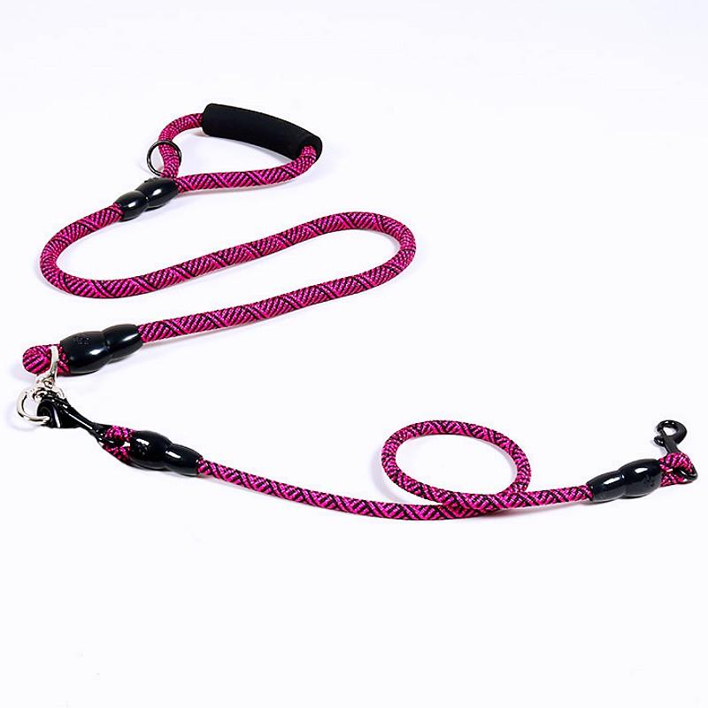 Dog Leash One-drag-three Dogs Leashes Double-head Leash for Dogs Walking Detachable Leashes Soft Handle Dog Chain Pet Products